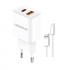 LINKSTAR LS-82 38W USB-C PD + USB-A QC бързо зарядно USB към Type-C