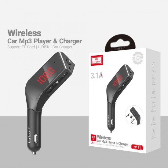 EARLDOM M111 Трансмитер с Bluetooth  2xUSB