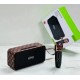 M2201+  преносима безжична мини колона с безжичен микрофон 1500mAh - Черен