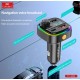 EARLDOM M83 FM Трансмитер с бързо зареждане за кола 1USB-C2USB 3.1A с амбиентно осветление