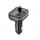 EARLDOM M88 FM модулатор (USB изход + 2USB-C, microSD, Bluetooth) Earldom, 3.1A, с подсветка