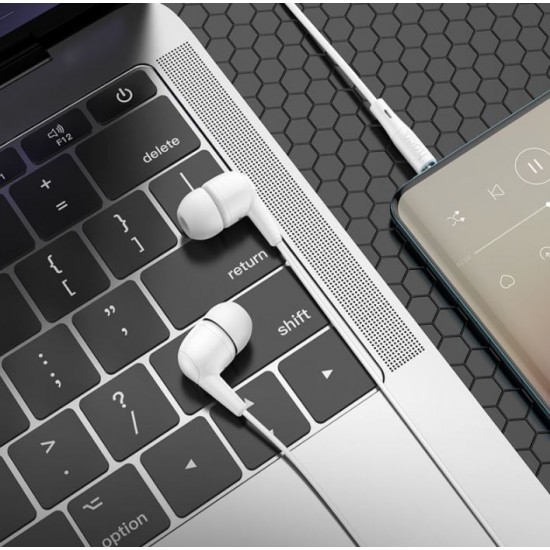 HOCO Слушалки “M97 Enjoy” с микрофон M97 3.5mm (бял) 