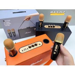 Mushell Портативна Караоке Система с 2 Микрофона 535P