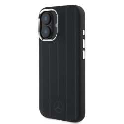 7040 MB HQ MAGSAFE SILICONE W/ VERTICAL TONAL STRIPES BLACK IP16