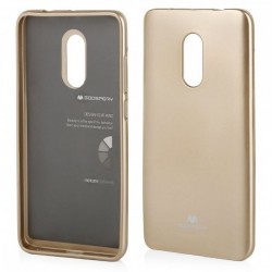 Силиконов Калъф Jelly Mercury за iPhone XR - Златист