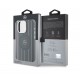 8400 Mercedes-Benz iPhone 15 Back cover case - Magsafe - stripes pattern - Grey