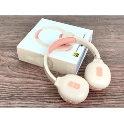 MSL-902 Pro Max – Безжични слушалки с шумопотискане и LED дисплей - Розов