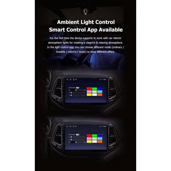 6580 Android мултимедиен плеър 4GB RAM 64GB ROM – 9" IPS дисплей 1024x600, CarPlay, GPS, WiFi, Bluetooth