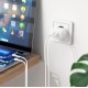 HOCO N29 35W двоен PD Адаптер с два USB-C изхода - Бял