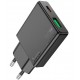 N38 20W HOCO Адаптер с 2 изх. PD20W + QC3.0
