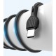 Кабел XO-NB200 Fast 2.1A USB към Type-C 1M - Черен