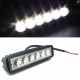 Външни светлини OH-821 жълти за кола или камион DC12-24V 6LEDs 18W 6-инчова работна светлина