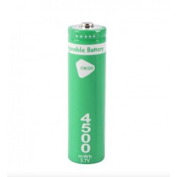 OKGO Зелени кръгли универаслни Батерии 18650 3.7v Li-on 1200mAh