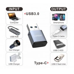 EARLDOM OT61 Преходник от Type - C към USB 3.0 