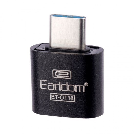 EARLDOM Преходник Earldom OT18 – USB 3.1 (женски) към USB-C (мъжки), OTG, висока скорост