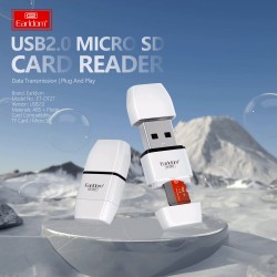 EARLDOM Картов четец Earldom OT27, USB 2.0, поддръжка до 256GB, компактен и съвместим с всички ОС