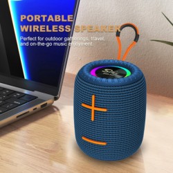 Sing-e ZQS-P22  Преносим Bluetooth високоговорител iPX3 - Тъмно Син