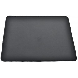 Гумена тънка подложка за мишка A-11 със зашити ръбове 25x20 CM - Черна