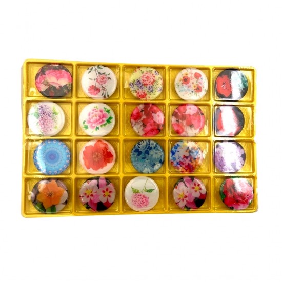 20бр. (стек) ШАРЕНИ Pop Socket над 100 възможни шарки