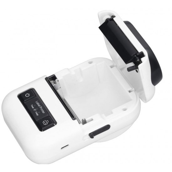 Преносим Bluetooth термичен принтер Lite PT-260 - Бял (Моби приложение)