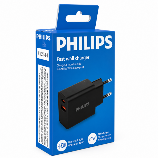PHILIPS DLP4325AB/12 Зарядно PD20W