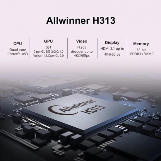 BOXPUT Q96 Android 10.0 8GB/128GB TV Stick – 4K смарт TV стик с Wi-Fi, Allwinner H313 процесор и дистанционно управление