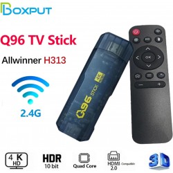 BOXPUT Q96 Android 10.0 8GB/128GB TV Stick – 4K смарт TV стик с Wi-Fi, Allwinner H313 процесор и дистанционно управление