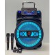 QL-1501 15" 40W Безжична колона говорител субуфер+ 2 безжични микрофони