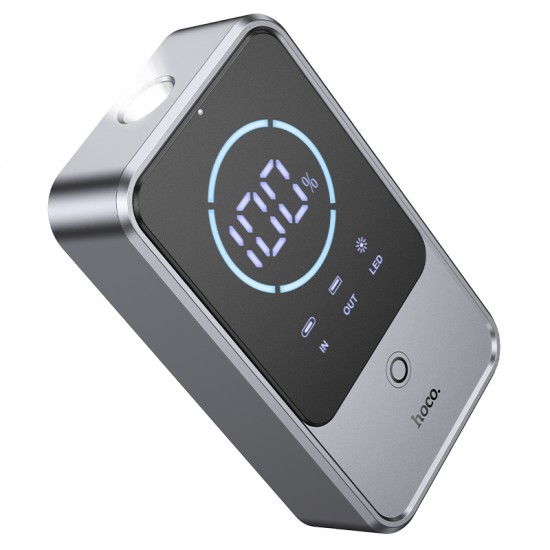 HOCO QS7 Source аварийно стартерно устройство и Power Bank 10 000 mAh, 12V, 800A, 2x USB-A, LED фенер