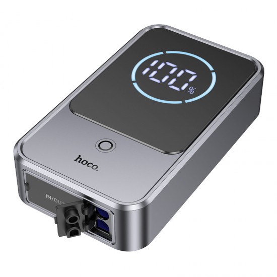 HOCO QS7 Source аварийно стартерно устройство и Power Bank 10 000 mAh, 12V, 800A, 2x USB-A, LED фенер