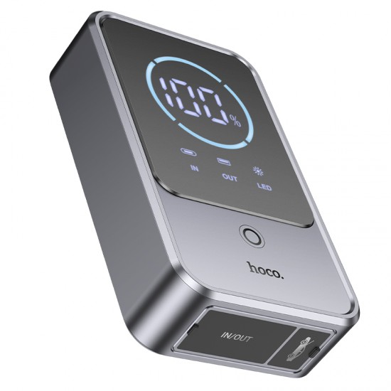 HOCO QS7 Source аварийно стартерно устройство и Power Bank 10 000 mAh, 12V, 800A, 2x USB-A, LED фенер