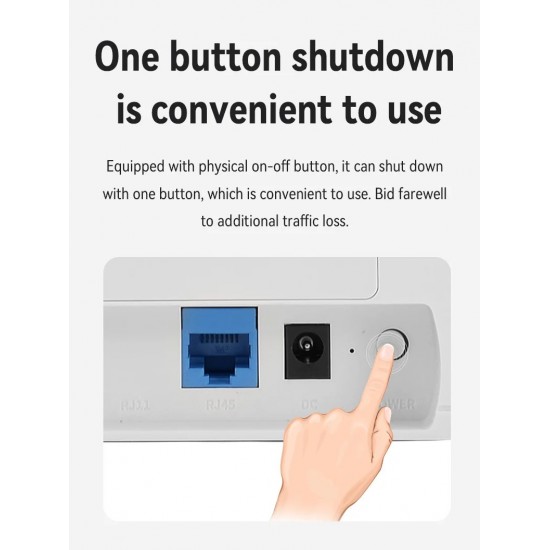 4G LTE CPE R102 – Безжичен рутер с SIM слот, RJ11 за глас, батерия 4400mAh, Ethernet и Wi-Fi hotspot до 10 устройства