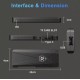 2025 R9 TV 8K VIVIV HDR android 14.0  TV Stick 2GB+16GB 2.4/5G Wifi 100M-LAN порт Netflix Youtube Media Player