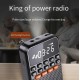 Rolton T1 Преносимо FM радио с Bluetooth, MP3 плейър, LED дисплей, фенерче и USB зареждане