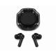 Смарт часовник -  Черен CN-RU3 +слушалки с 2 сменяеми каишки, Bluetooth разговори и магнитно зареждане