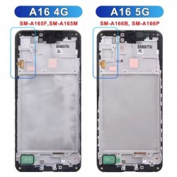 LCD Дисплей за Samsung A16 4G SM-A165F SM-A165M GH82-36253A INCELL+Рамка