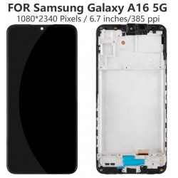 LCD Дисплей за Samsung A16 5G SM-A166B SM-A166P GH82-36143A OLED+Рамка