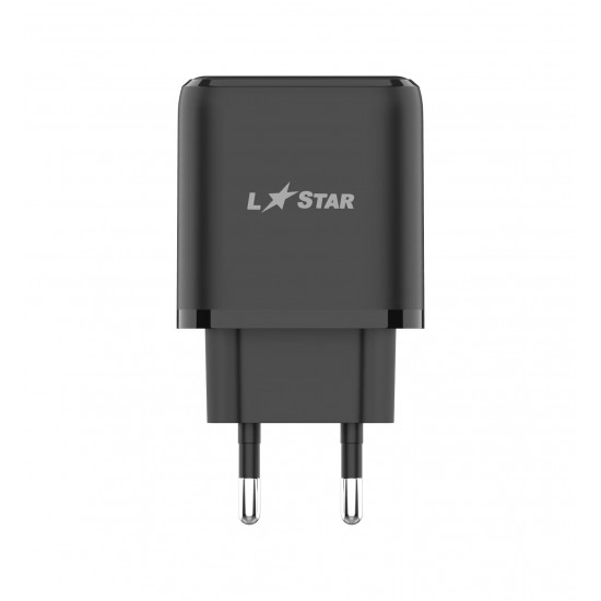 L✮Star Адаптер SCD-20W USB-C PD20W - Черен