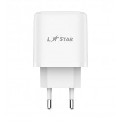 L✮Star Адаптер SCD-20W USB-C PD20W - Бял