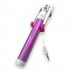 Селфи Стик Monopod Color c 3.5mm жак - Лилав