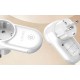Смарт Wi-Fi контакт LDNIO SEW1058, 100 - 240V, с функция за нощна светлина, бял