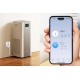 Смарт Wi-Fi контакт LDNIO SEW1058, 100 - 240V, с функция за нощна светлина, бял