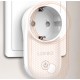 Смарт Wi-Fi контакт LDNIO SEW1058, 100 - 240V, с функция за нощна светлина, бял