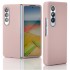 Z15 Silicone case за Samsung Z Fold 4 от 2 части - Бледо Розов