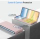 Z15 Silicone case за Samsung Z Fold 4 от 2 части - Бледо Розов