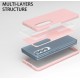Z15 Silicone case за Samsung Z Fold 4 от 2 части - Бледо Розов