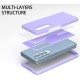 Z15 Silicone case за Samsung Z Fold 6 от 2 части - Лилав