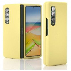 Z15 Silicone case за Samsung Z Fold 7 от 2 части - Жълт