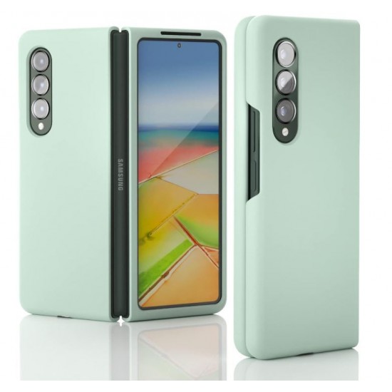 Z15 Silicone case за Samsung Z Fold 4 от 2 части - Светло Син