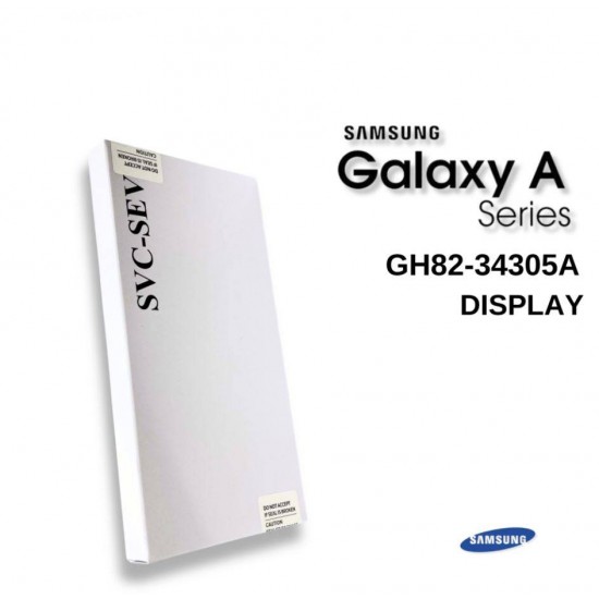 ОРИГИНАЛЕН LCD Дисплей за Samsung A556 (A55 5g 2024) ICE BLUE LCD